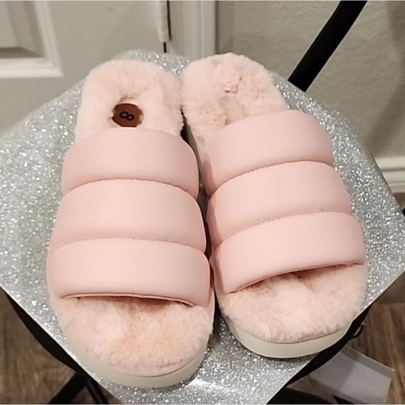 Koolaburra By Ugg BRB Platform Slide Sandal- Pale Blush - Picture 7 of 9